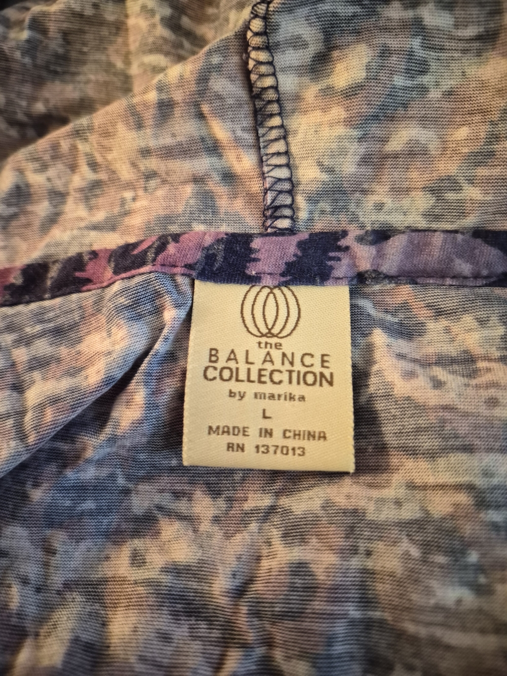 The Balance Collection By Marika Hoodie Size Large - Picture 3 of 3